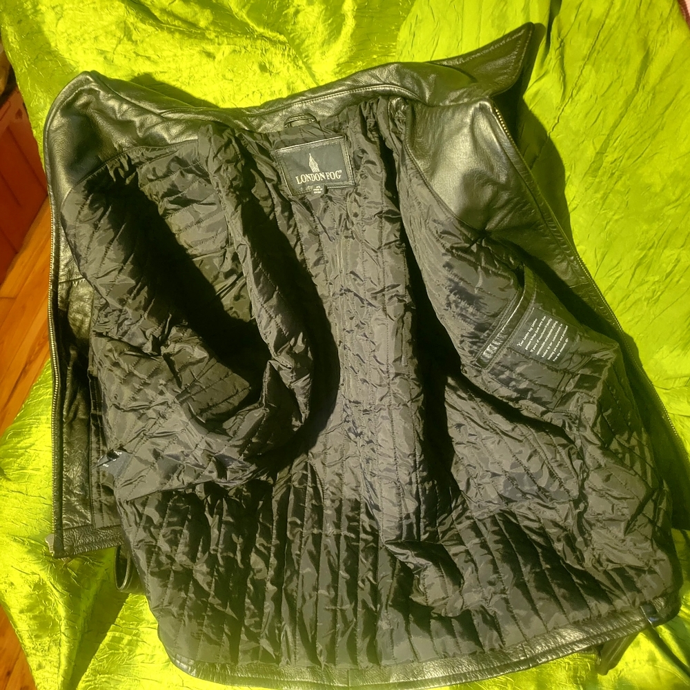 Men's leather jacket
